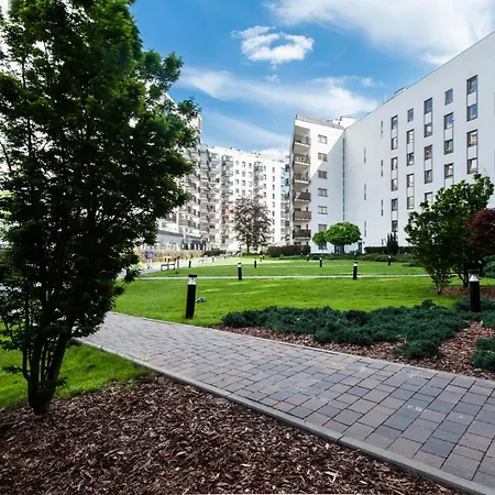 Superapart Banderii 4 - Na Woli Z Balkonem I Parkingiem Apartamento *